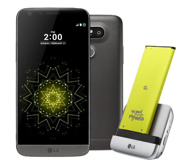 LG G5 SE (tytanowy) + CAM Plus CBG-700