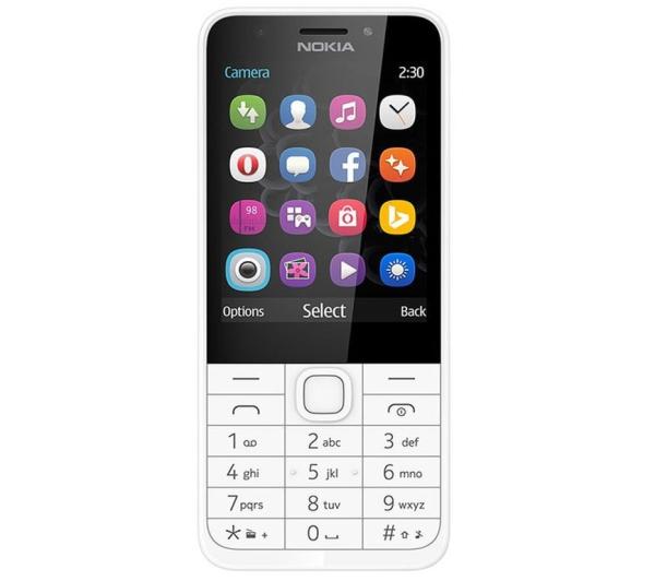 Nokia 230 Dual Sim (srebrny)