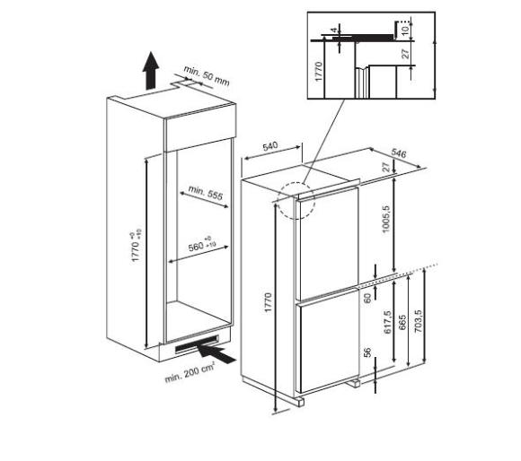 Whirlpool ART 471/4, Lodówka do zabudowy cena i opinie OleOle!