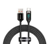 Baseus USB do USB-C Display 66W 1m Czarny