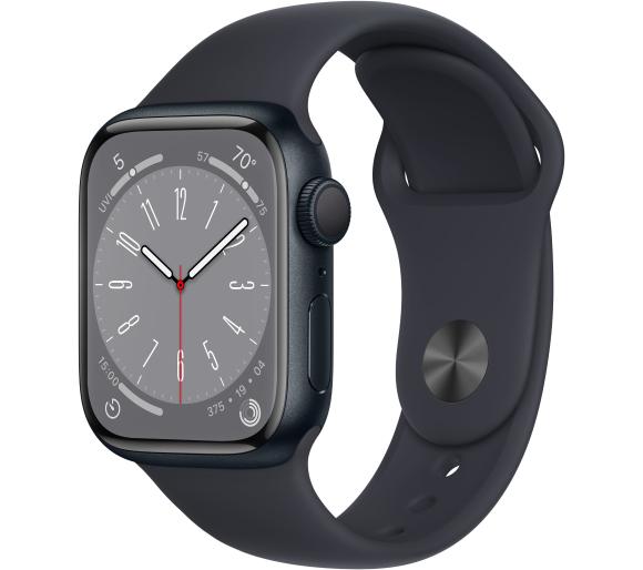 Smartwatch Apple Watch Series 8 GPS 41mm koperta z aluminium (północ)  + pasek sportowy (północ)