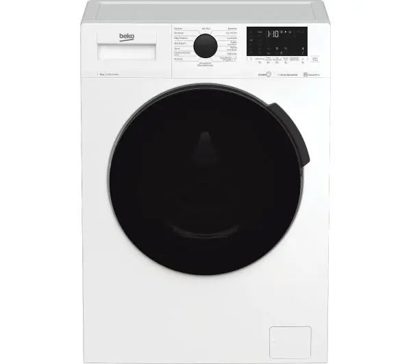 Beko WUE6624XBWS SteamCure Slim 6kg 1200obr/min Zdalne sterowanie