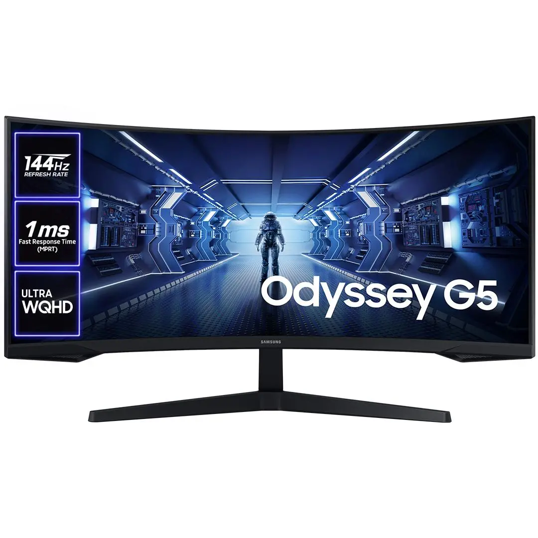 Samsung Odyssey G5 C34G55TWWP 34" UWQHD VA 165Hz 1ms MPRT Zakrzywiony Gamingowy