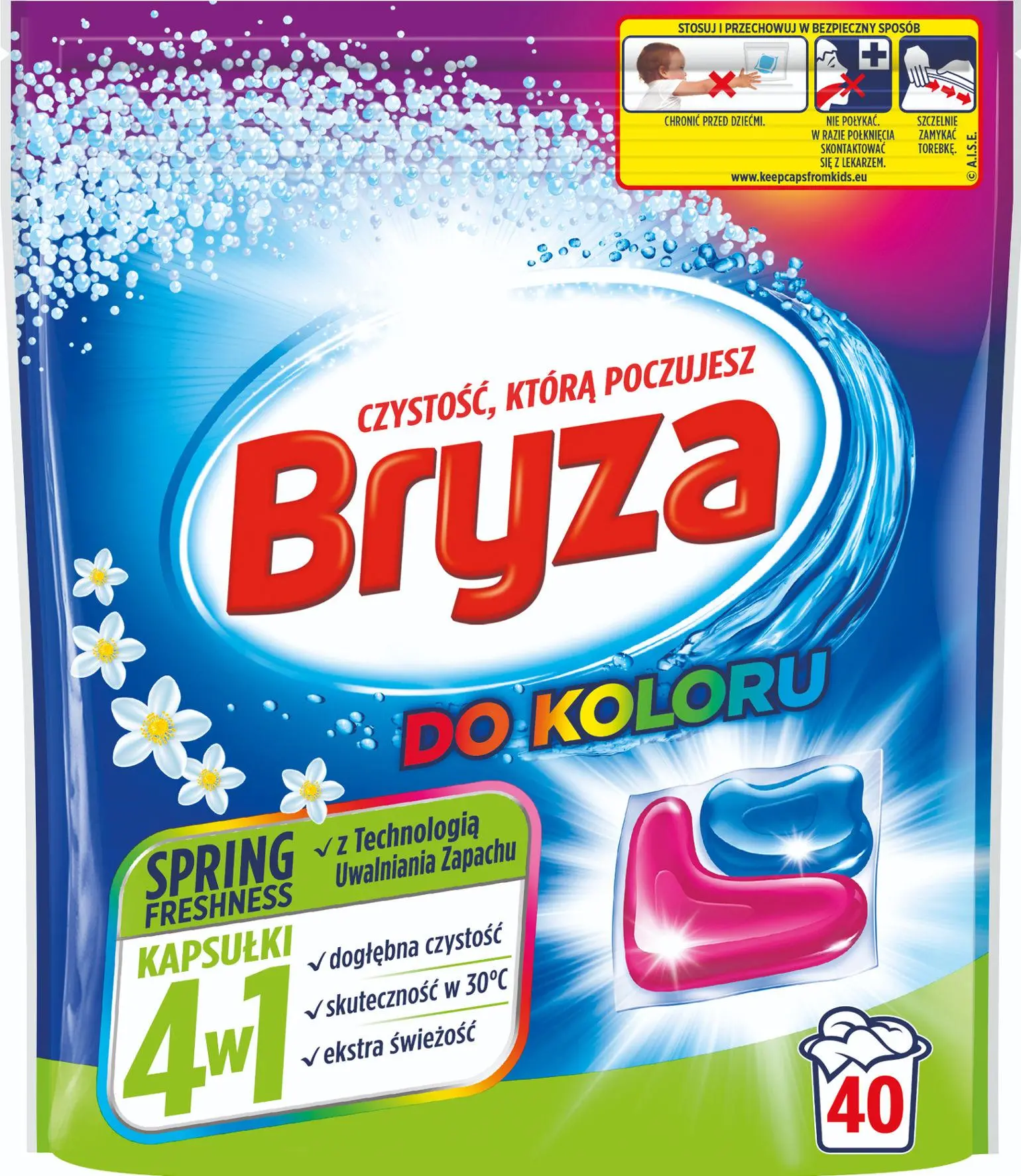 Bryza 4w1 Spring do koloru 40szt.