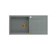 Quadron HCQE10050U5_PVDG1 P2O Evan 146 XL Granitowy Szary/Złoty