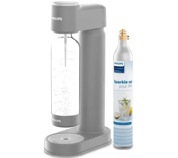 Philips GoZero ADD4901GR/10 + Nabój z gazem CO2
