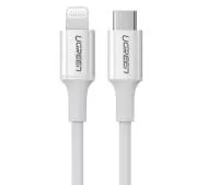 UGREEN Lightning do USB-C 3A US171 1,5m Biały