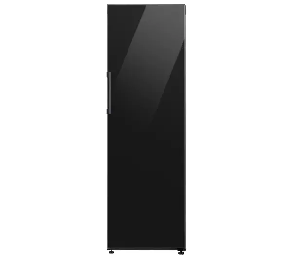 Samsung Bespoke RR39C76C322 Chłodziarka No Frost 186cm Szuflada z kontrolą wilgotności Zdalne sterowanie Czarne szkło