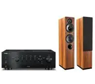 Yamaha R-N800A Czarny, Indiana Line Tesi 561 Orzech