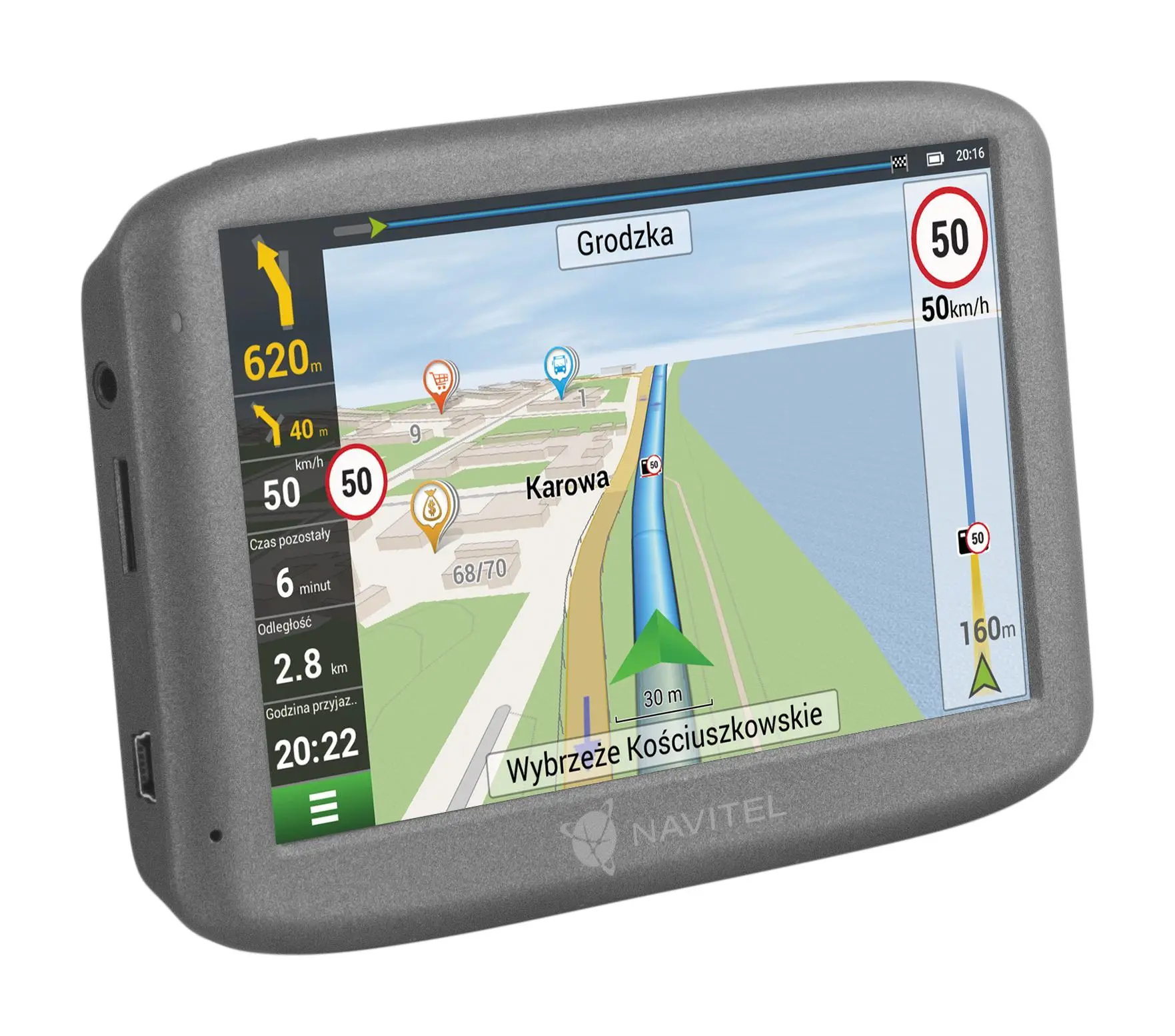 Navitel E501 5" mapa Europy miniaturka