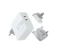 Xtorm GaN 67W + kabel USB-C PD Biały