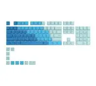 Glorious GPBT Keycaps 114szt. Caribbean Ocean Niebieski