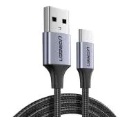 UGREEN USB do USB-C QC3,0 US288 1m Czarny
