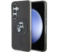 Karl Lagerfeld Karl&Choupette Glitter MagSafe do Samsung Galaxy S24 Czarny