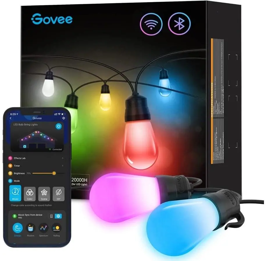 Govee RGBIC 15m Wi-Fi i Bluetooth