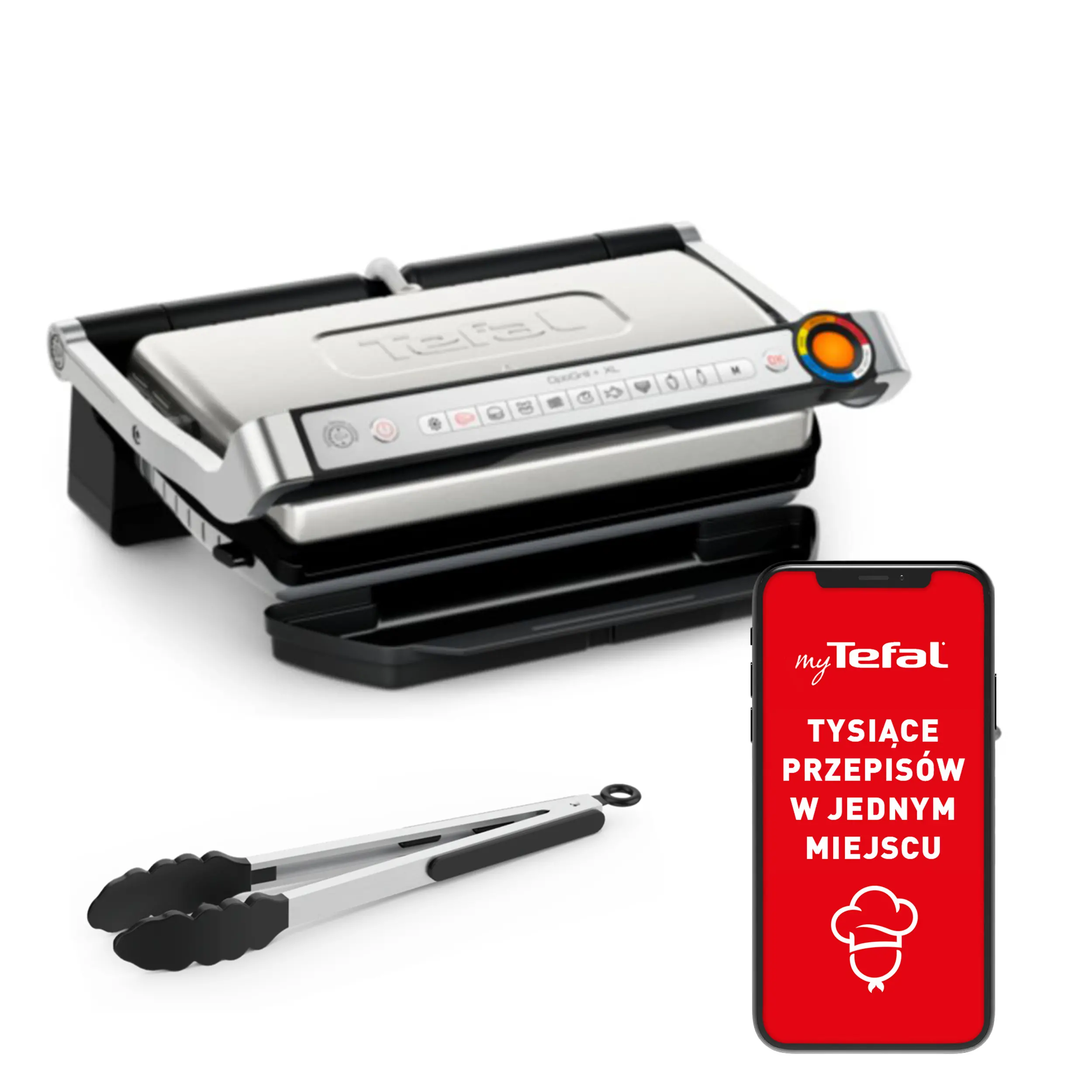 Tefal OptiGrill+ XL GC728D10 Programy automatyczne