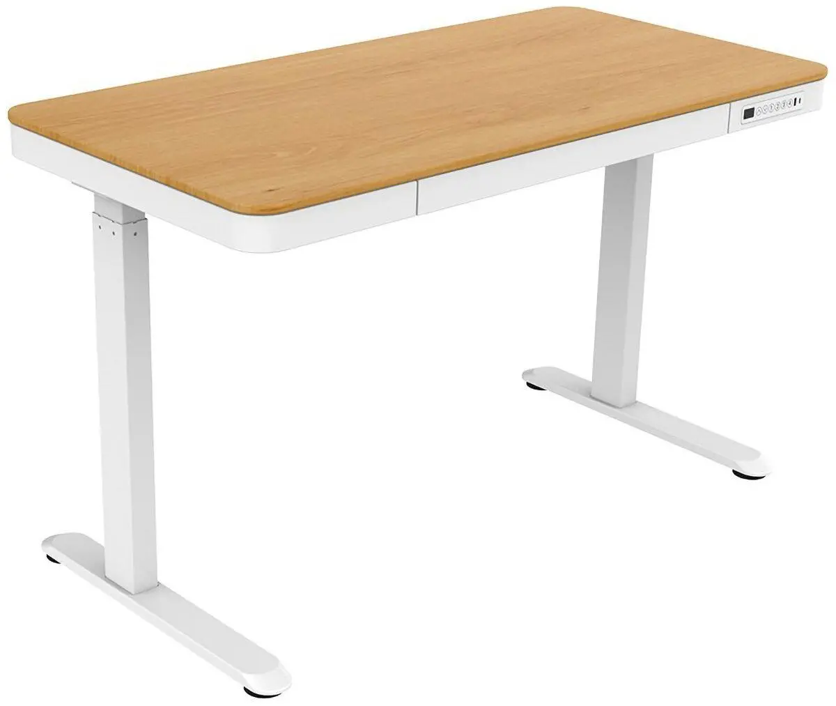 Tuckano ET119W-C 120,4cm Regulacja wysokości Biały dąb