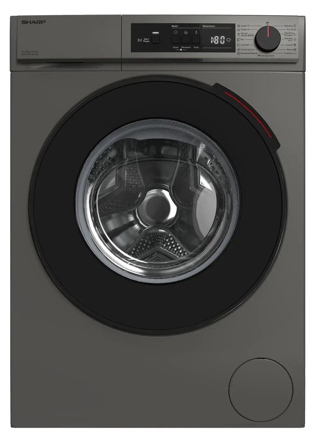 Sharp ES-NFA612DA1B-PL Slim 6kg 1200obr/min