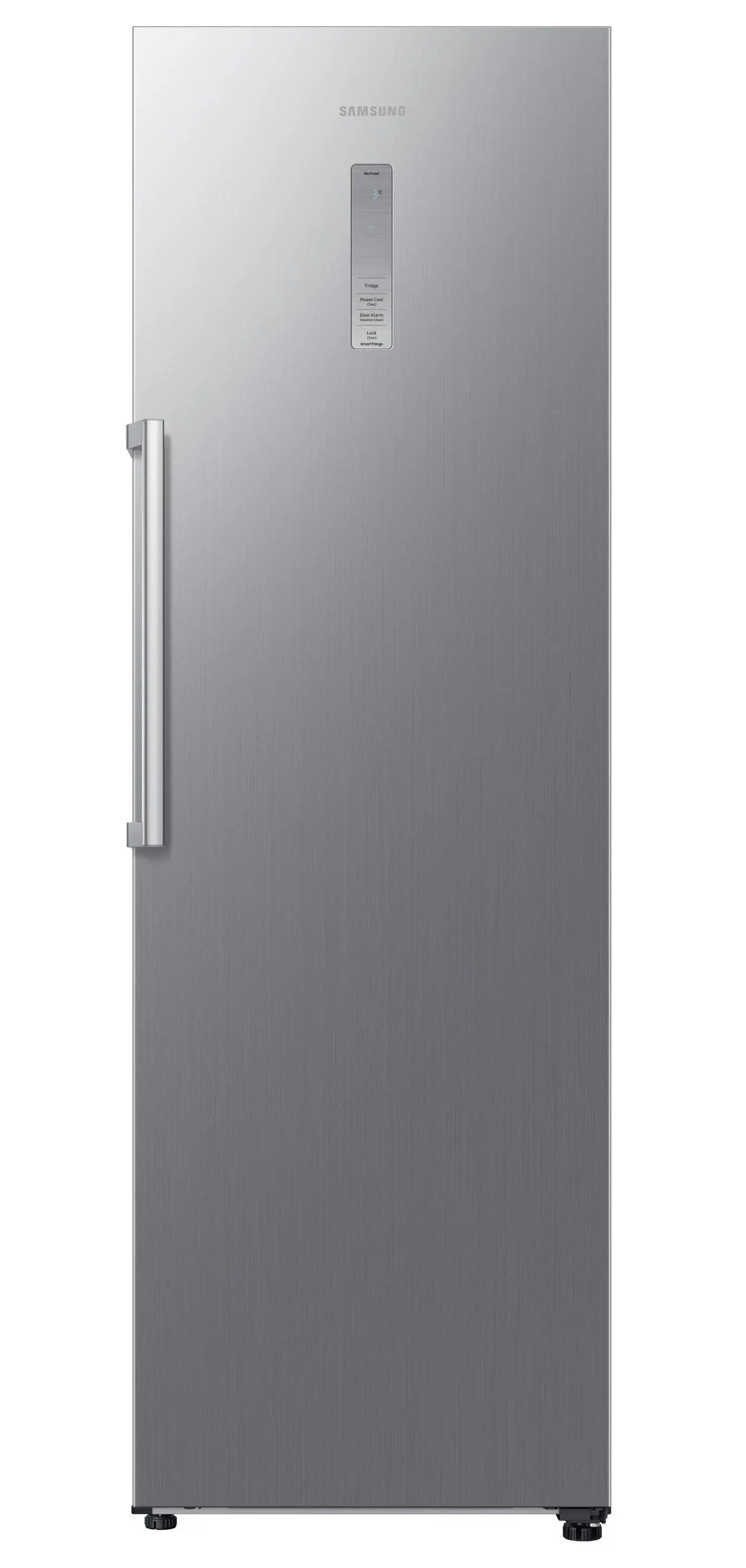Samsung Twin AI RR39C7BJ5S9 Pełny No Frost 186cm Szuflada z regulacją wilgotności Zdalne sterowanie Stal szczotkowana