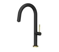 Quadron Haley T Line 3623522BLMPVDG1 Pure carbon/Złoty Stal szlachetna