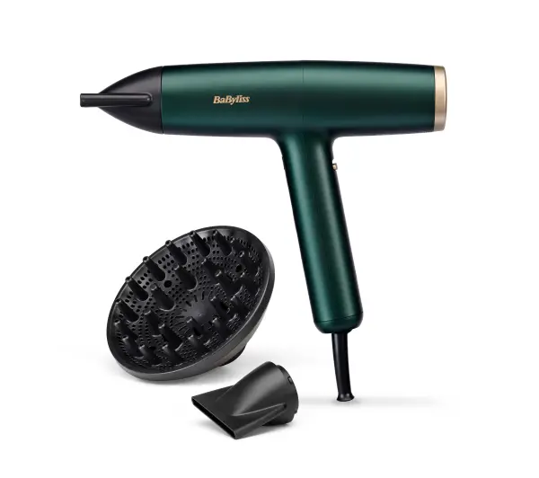 BaByliss Air Power Pro D6555DE Dyfuzor Zimny nawiew 1700W 3 prędkości 4 temperatury