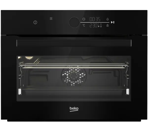 Beko BBCM17400B bPro500 Termoobieg Czarne szkło