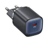 USAMS 30W GaN USB-C Fast Charging HC Series Czarny