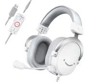 Fifine AmpliGame H9W Nauszne Biały