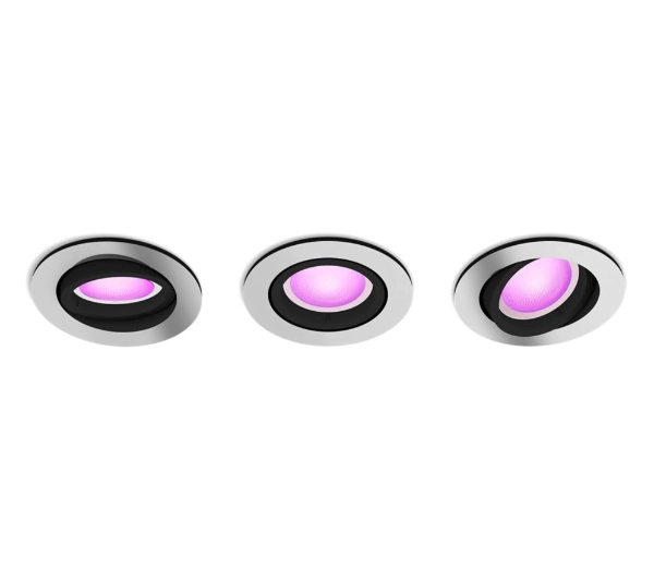 Philips Hue White and Color Ambiance Centura 3szt. Srebrny