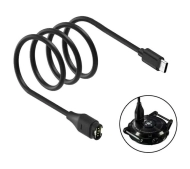 Beline  USB-C do ładowania zegarków Garmin 1m Czarny