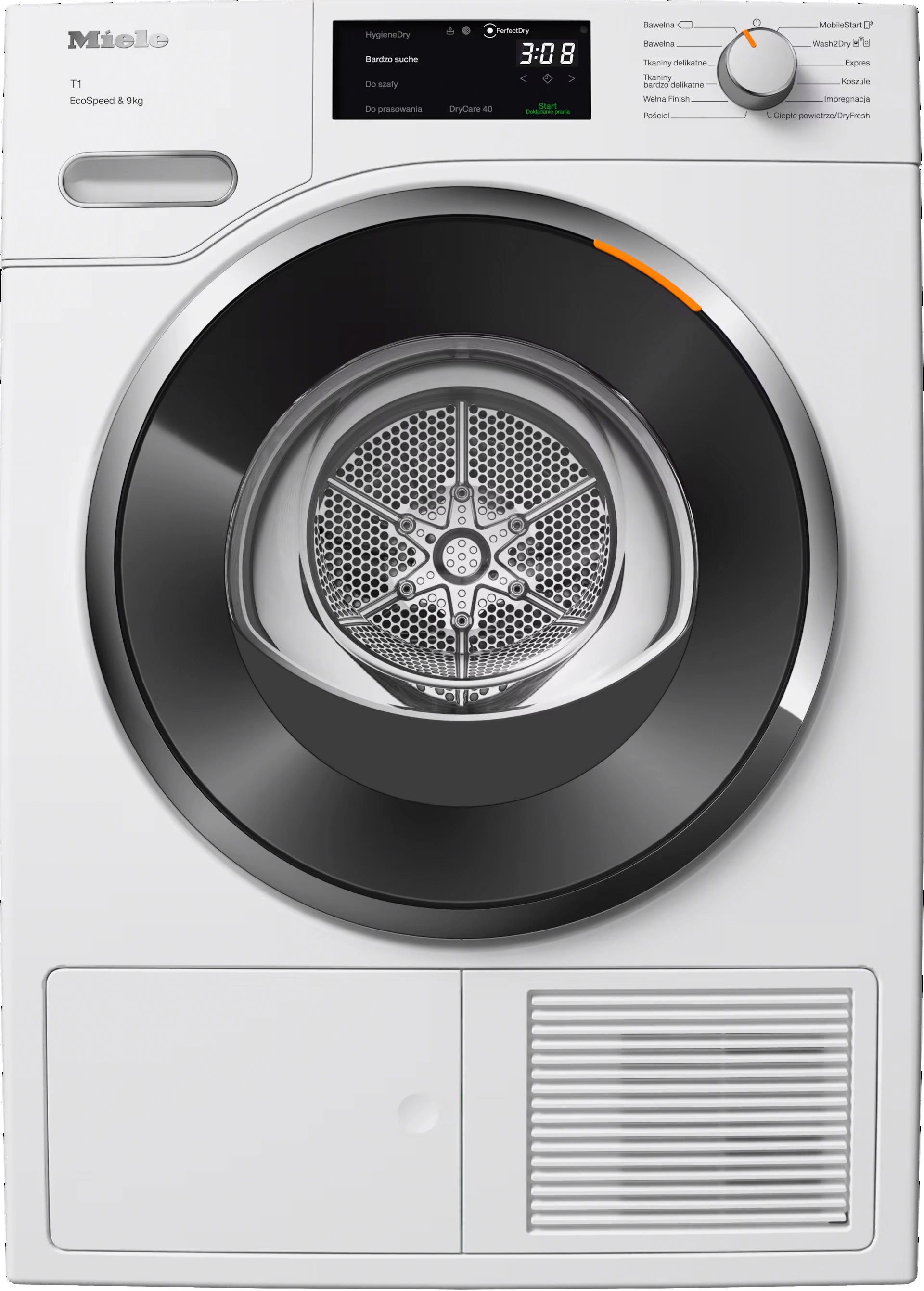 Miele TWH780WP EcoSpeed 64,3cm 9 kg Zdalne sterowanie