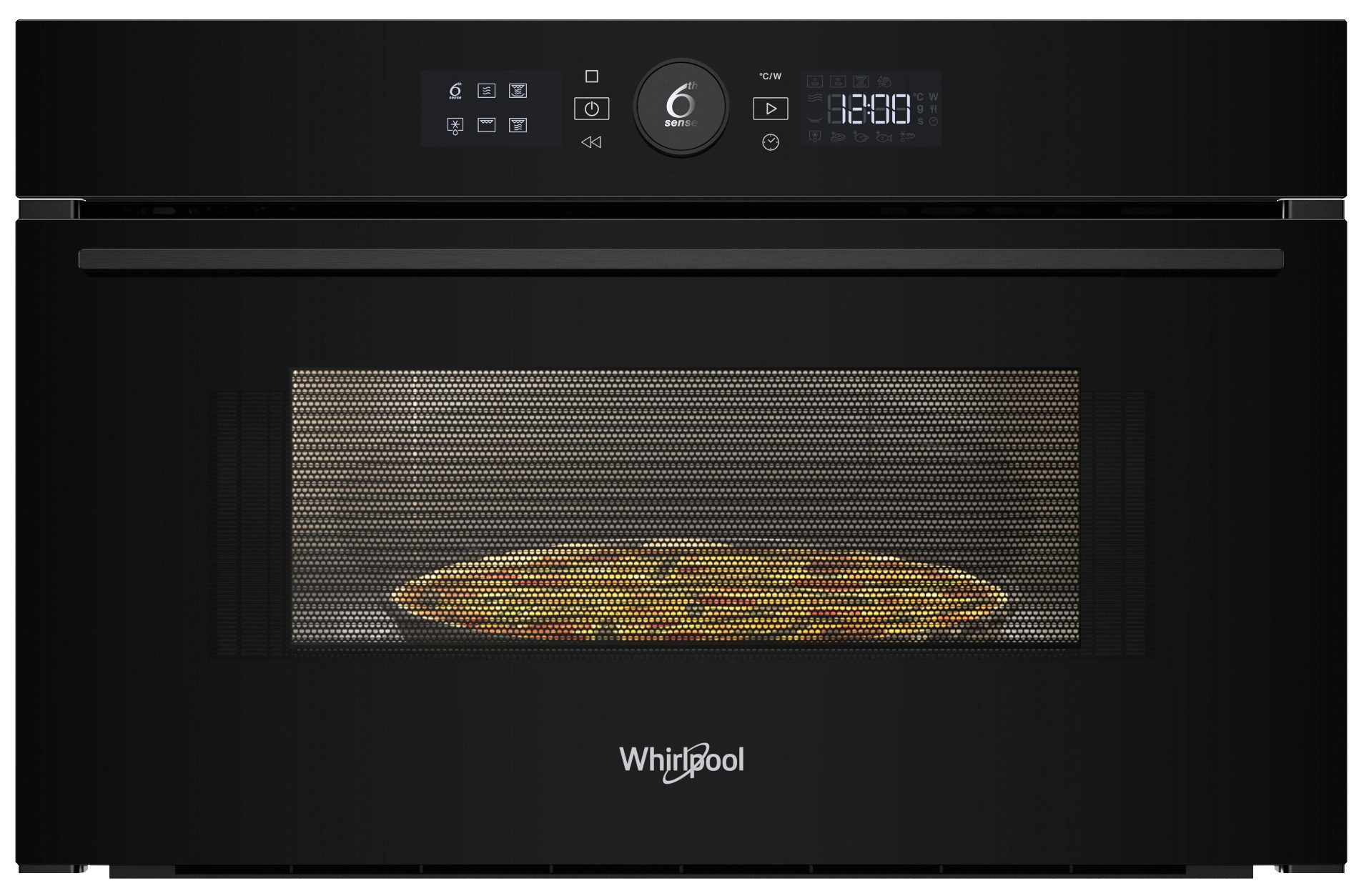 Whirlpool W5 Collection WMD54MB Crisp Grill Czarny