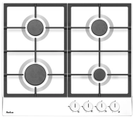 Amica PGA6100ApW 59cm