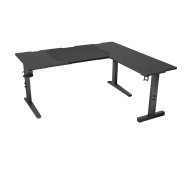 Genesis Holm Modular 160 Corner 160cm Regulacja wysokości Czarny