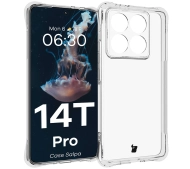 Bizon Elastyczne Salpa do Xiaomi 14T Pro Przezroczysty