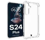 Bizon Elastyczne Salpa do Galaxy S24 Plus Przezroczysty
