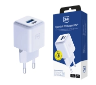 3mk Hyper GaN Charger 20W QC4+ PD PPS USB