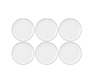 Seltmann Lido Black Line 6 elementów 17cm