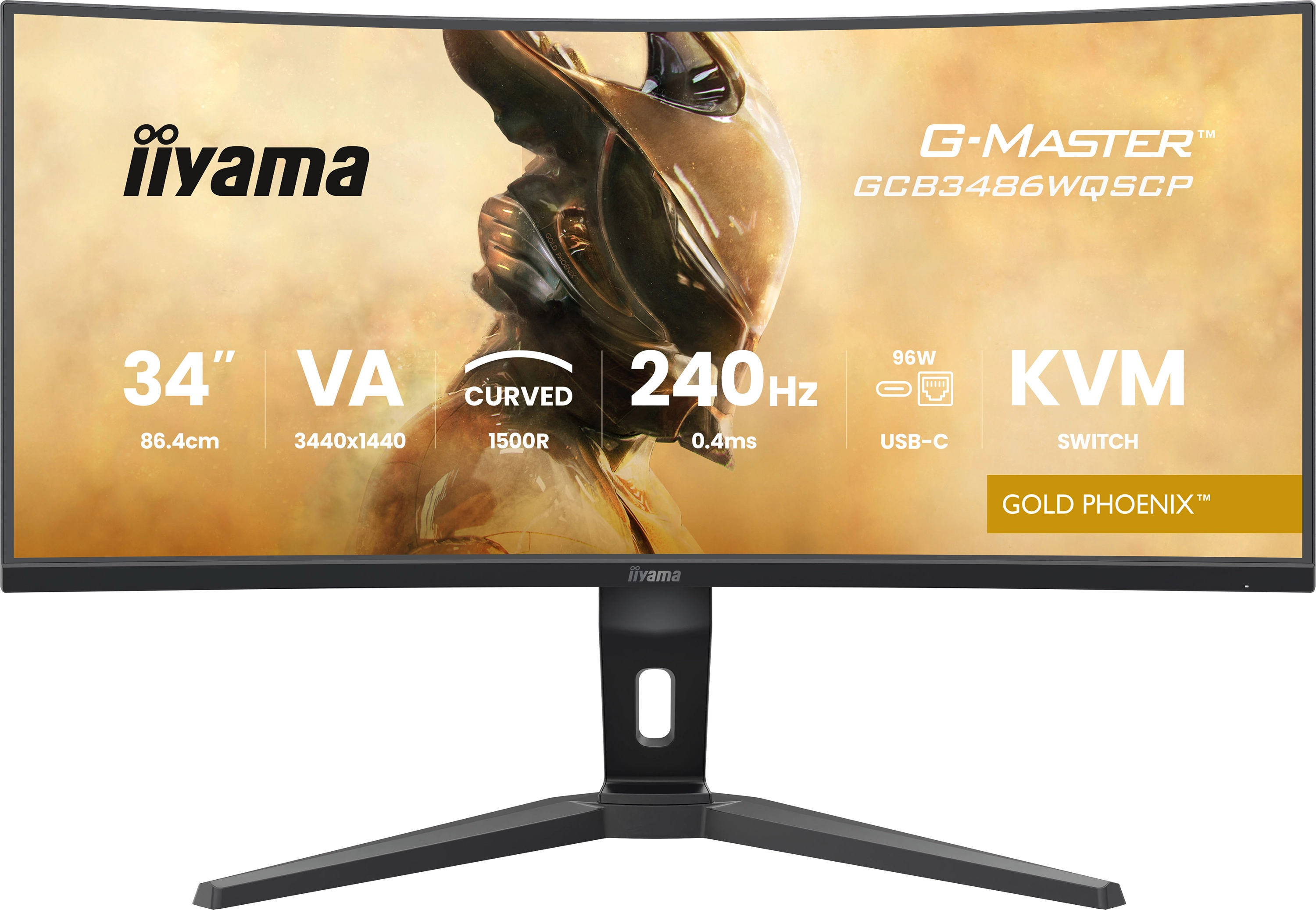 iiyama G-Master GCB3486WQSCP-B1 34" 3K VA 240Hz 0,4ms MPRT Zakrzywiony Gamingowy