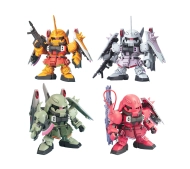 Bandai BB SENSHI ZGMF ZAKU SERIES SET