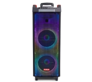 Aiwa KBTUS-710MKII 90W Bluetooth Radio FM Mikrofon Karaoke Czarny