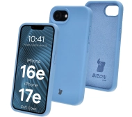 Bizon Silikonowe Soft do iPhone 16e/17e Niebieski