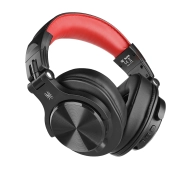 Oneodio Fusion A70 Nauszne Bluetooth 5.2 Czarno-czerwony