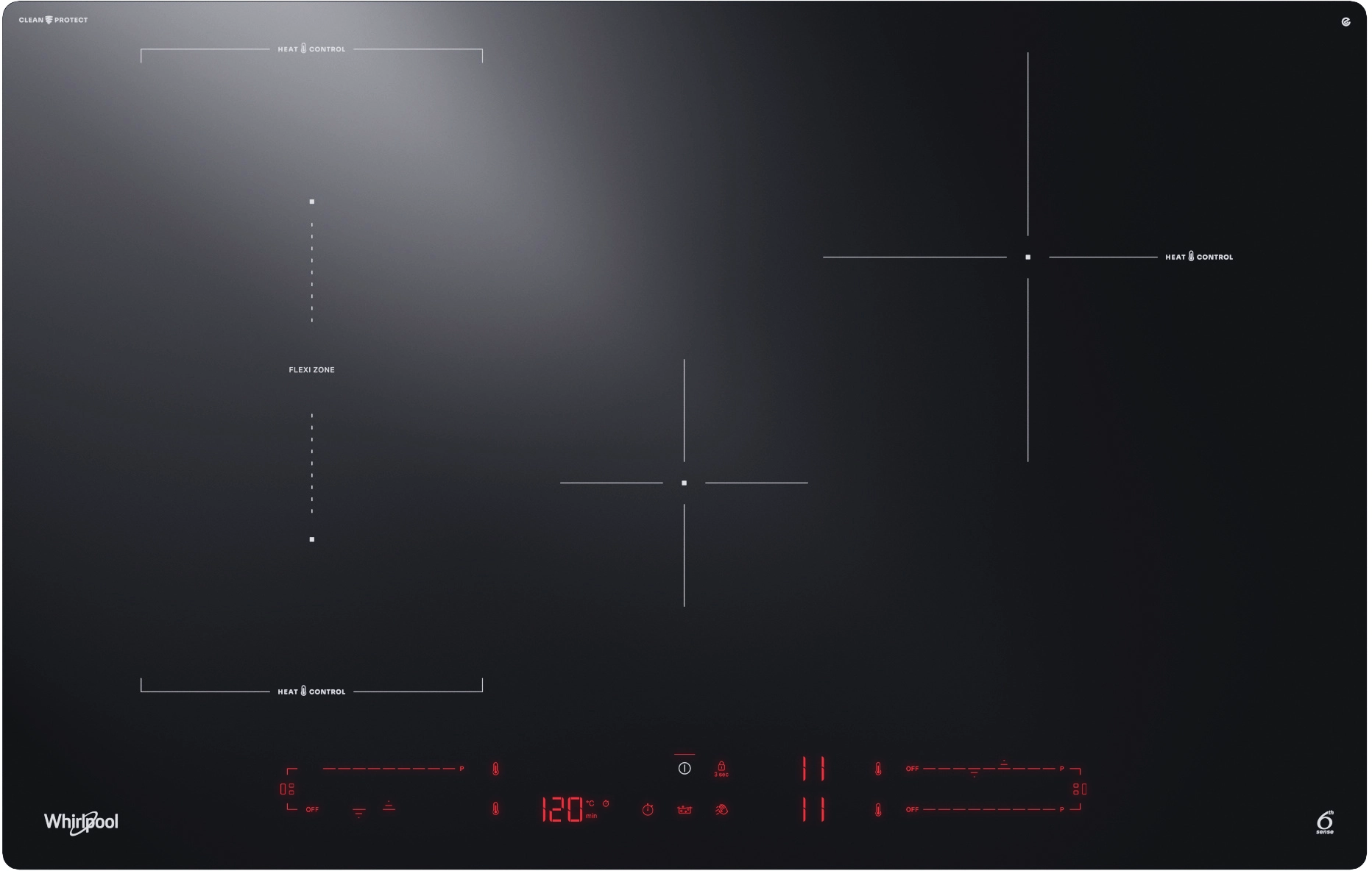 Whirlpool WTX8015DCF HeatControl 80cm