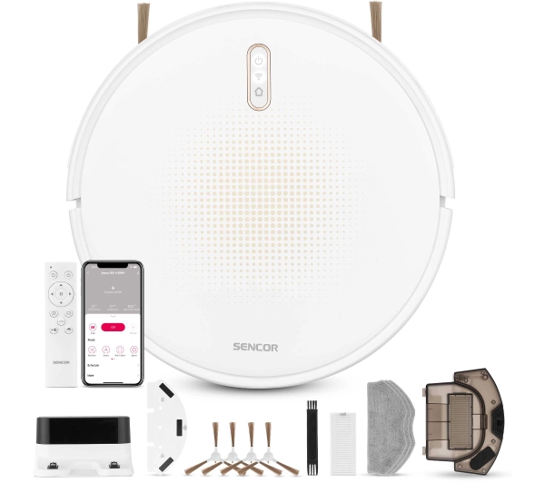 Sencor SRV 4150WH Funkcja mopowania 65dB