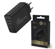 Extralink Fast Charger 3x USB-C USB-A 100W Czarny