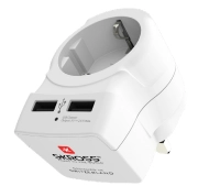 Skross Europe to UK USB (1.500280-E)