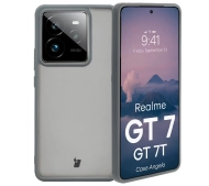 Bizon Angelo do Realme GT 7 / Realme GT 7T z szarą ramką