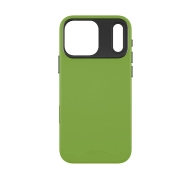 Yaxo Leather Gear Slim Case MagSafe do iPhone 17 Pro Zielony