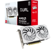 ASUS Dual Radeon RX 9060 XT White Edition 16GB GDDR6 128bit FSR
